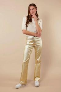 C_S_The_Label_Aiden_flared_broek_Light_Gold
